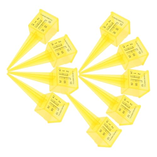 BESPORTBLE 9 Stück Teiliges Sprinkler-messbecher Regenmesser aus Kunststoff Präzises Outdoor Regenwasser-messgerät für Grünfläche Garten und Bewässerung BESPORTBLE 9 Stück Teiliges Sprinkler-messbecher Regenmesser aus Kunststoff Präzises Outdoor Regenwasser-messgerät für Grünfläche Garten und Bewässerung von BESPORTBLE