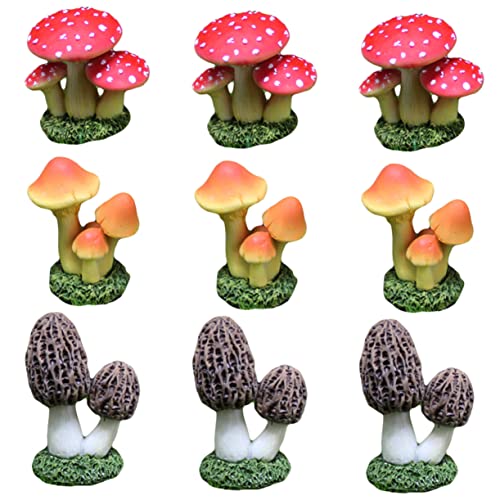 BESPORTBLE 9st Simulierte Pilzverzierung Miniatur-pilzdekor Pilz-solarleuchten Für Den Garten Im Freien Pilzlichter Im Freien Pilzschmuck Für Weihnachtsbaum Märchengarten Pilz Anlage Harz BESPORTBLE 9st Simulierte Pilzverzierung Miniatur-pilzdekor Pilz-solarleuchten Für Den Garten Im Freien Pilzlichter Im Freien Pilzschmuck Für Weihnachtsbaum Märchengarten Pilz Anlage Harz von BESPORTBLE