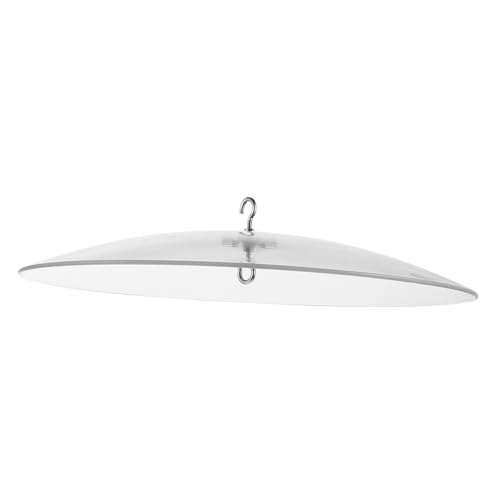 BESPORTBLE Vogelfutterspender Abdeckung Transparente Schutzkuppel Für Hängende Futterstation Uv-beständig Mit Einfachem Haken ø Für Regen Und Wetterschutz Im Garten von BESPORTBLE