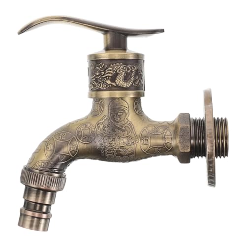 BESPORTBLE An der Wand montierter Wasserhahn: Vintage-Waschtischarmatur mit einem einzigen Kaltwasserhahn für die Küche, Waschmaschine, Badezimmer, Waschbecken, Außengarten BESPORTBLE An der Wand montierter Wasserhahn: Vintage-Waschtischarmatur mit einem einzigen Kaltwasserhahn für die Küche, Waschmaschine, Badezimmer, Waschbecken, Außengarten von BESPORTBLE