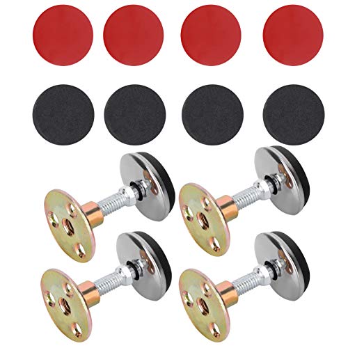 BESPORTBLE Anti Shake Werkzeug Selbstklebende Verstellbare 20mm zu 44mm Bett Schwingungsdämpfer Stabilisator Zimmer Möbel Schrank Bettrahmen Stützwerkzeug Wandschutz Haushalt 4pcs von BESPORTBLE