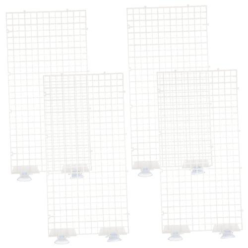 BESPORTBLE Aquarium Isolationsplatte Transparent Mit Saugnäpfen Zum Zuschneiden Und Verbinden Für Fischtrennung Zuchtbox Filterunterstützung Zufällige Farbe von BESPORTBLE