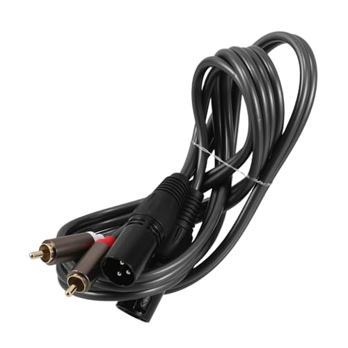 BESPORTBLE Audio Kabel Dual Cinch zu Dual Xlr Stecker Hochwertiges und Langlebiges Verbindungskabel für Mixer und Mikrofone Rauschunterdrückung für Klare Audioqualität von BESPORTBLE