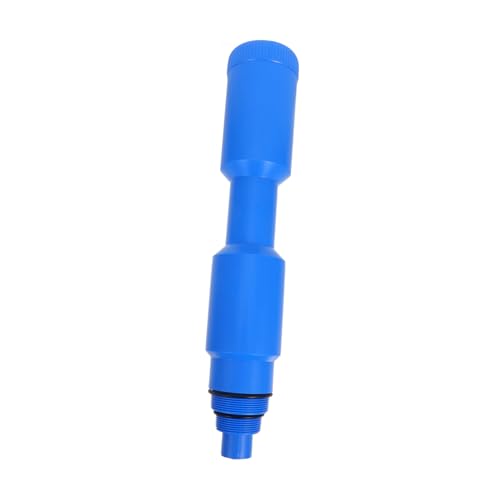 BESPORTBLE Ausdehnungsabsorber Schwimmbadstuhl Filtersieb Poolsieb Teleskop Poolstange Großes Pool Skimmernetz Aluminiumstange Pool Reinigungsnetz Mit Stange Ausziehbare Stange Blaues PVC von BESPORTBLE