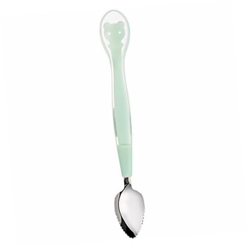 BESPORTBLE Babylöffel aus Lebensmittelechtem Doppelseitig Ergonomisch Geformt Tragbar für Früchtebrei Robustes Babybesteck Ab Monate Trainingsgeschirr BESPORTBLE Babylöffel aus Lebensmittelechtem Doppelseitig Ergonomisch Geformt Tragbar für Früchtebrei Robustes Babybesteck Ab Monate Trainingsgeschirr von BESPORTBLE