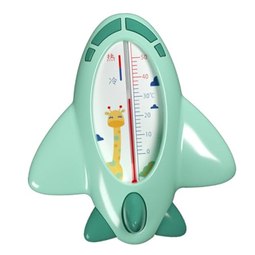 BESPORTBLE Badethermometer aus Langlebigem PP Cartoon Flugzeugform Wassermessung für Badewanne Pool Teich Sicher und Spielerisch für Kleinkinder Grün BESPORTBLE Badethermometer aus Langlebigem PP Cartoon Flugzeugform Wassermessung für Badewanne Pool Teich Sicher und Spielerisch für Kleinkinder Grün von BESPORTBLE