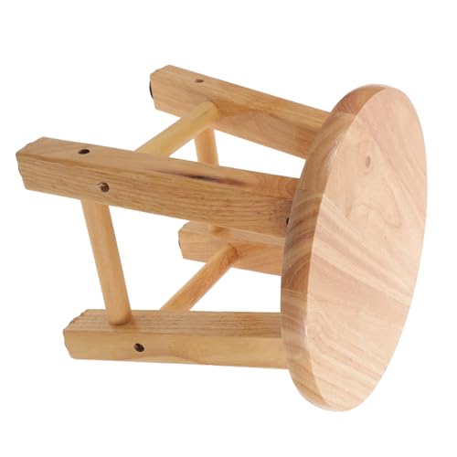BESPORTBLE -hocker Rutschfester Kleiner Hocker Praktischer Stabiler Holzstuhl Für Küche Bad Kinderzimmer Leicht Und Sicher von BESPORTBLE