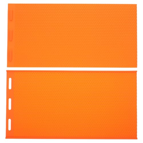BESPORTBLE Bienenwachs Pressform Wabenmuster Flexible Bienenwachsplattenform Langlebig Leicht zu Reinigen für Imker und DIY Enthusiasten Orange BESPORTBLE Bienenwachs Pressform Wabenmuster Flexible Bienenwachsplattenform Langlebig Leicht zu Reinigen für Imker und DIY Enthusiasten Orange von BESPORTBLE