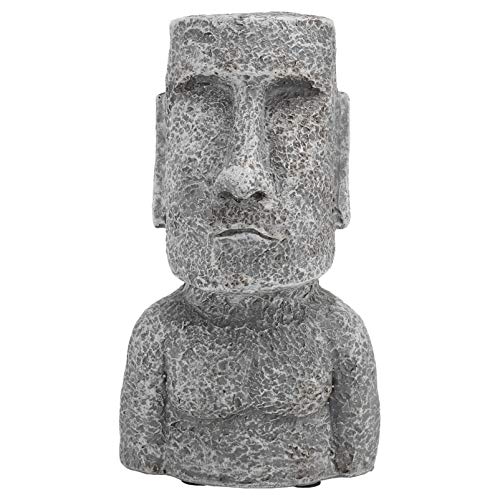 BESPORTBLE Bierflaschenöffner, Kunstharz, Moai-Statue, Osterinsel, Steinkopf, Aquarium-Ornament von BESPORTBLE