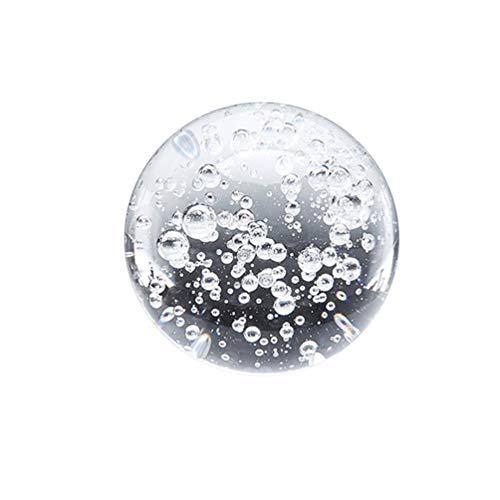 BESPORTBLE 1stk Glaskugel Steingartendekor Kristallkugel Transparente Kugel Blase von BESPORTBLE