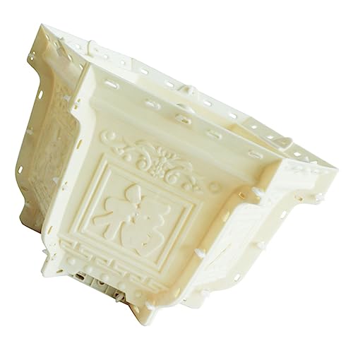 BESPORTBLE Blumentopf Silikonform Sechseckig DIY Kreativ Beton Blumentopfform Wiederverwendbar Leicht zu Reinigen Für Bastelprojekte und Dekoration von BESPORTBLE