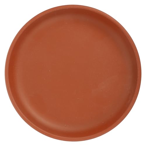 BESPORTBLE Blumentopf-tablett Aus Lila Ton Outdoor-töpfe Teeflasche Teekessel Tee-Ei Selbstbewässernde Töpfe Hängender Topf Tabletts Große Pflanzentöpfe Pflanzenschalen Rot Keramik von BESPORTBLE