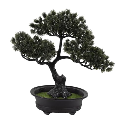 BESPORTBLE Bonsai-Ornamente kunstpflanze künstlicher Bonsai Dekorative Grünpflanzen Tischdeko tragbare Stoßstange Kuchenform in Blumenform Mini-Bonsai-Baum Faux Bonsai-Baum realistisch Schaum von BESPORTBLE