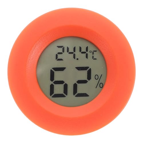 BESPORTBLE Digitales Hygrometer Thermometer Für Innenräume 2-in-1 Temperatur Und Feuchtigkeitsmessgerät Rund Einfach Zu Montieren Für Schlafzimmer Und Zuhause Rot BESPORTBLE Digitales Hygrometer Thermometer Für Innenräume 2-in-1 Temperatur Und Feuchtigkeitsmessgerät Rund Einfach Zu Montieren Für Schlafzimmer Und Zuhause Rot von BESPORTBLE