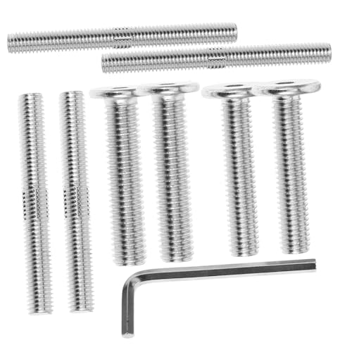 BESPORTBLE Doppelgewindeschrauben Vollgewinde Verbindungsschrauben für Kratzbaum Ersatzteile Innensechskant Schlüssel Robust Langlebig Vielseitig Einsetzbar BESPORTBLE Doppelgewindeschrauben Vollgewinde Verbindungsschrauben für Kratzbaum Ersatzteile Innensechskant Schlüssel Robust Langlebig Vielseitig Einsetzbar von BESPORTBLE