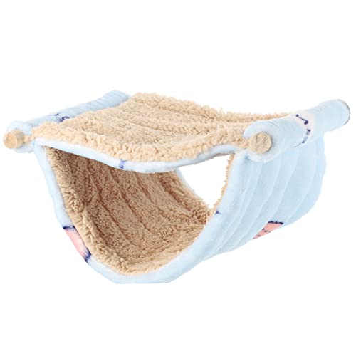 BESPORTBLE Hamster-hängematte Für Kleintiere Bequemes Meerschweinchenbett Hängendes Bett Für Hamster Und Ratten Warmes Und Dekoratives Zuhause Für Kleine Haustiere von BESPORTBLE