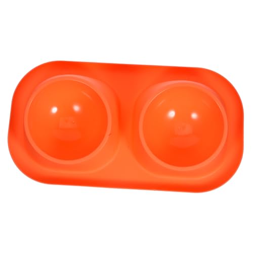 BESPORTBLE Doppelschale Futternapf für Hunde und Katzen mit Rutschfester Kunststoffbasis Tragbarer Futter Wassernapf für Kleine Haustiere für Drinnen und Draußen BESPORTBLE Doppelschale Futternapf für Hunde und Katzen mit Rutschfester Kunststoffbasis Tragbarer Futter Wassernapf für Kleine Haustiere für Drinnen und Draußen von BESPORTBLE