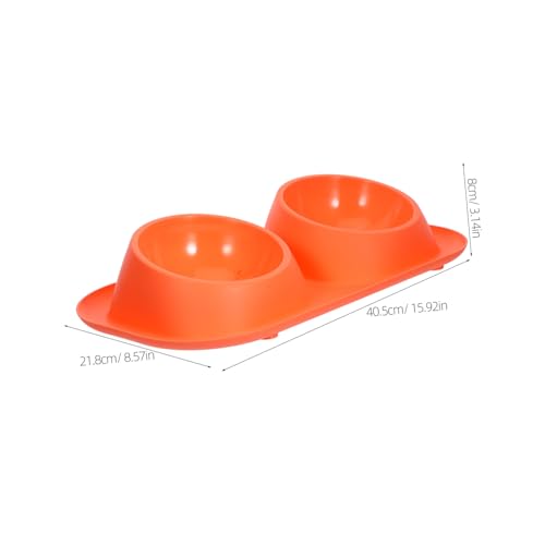 BESPORTBLE Doppelte Futterschale für Katzen und Hunde mit Rutschfester Basis Plastikfrei Antimikrobielle Futter Wasserschüssel für Kleine Haustiere Geeignet für Innen Außenbereich BESPORTBLE Doppelte Futterschale für Katzen und Hunde mit Rutschfester Basis Plastikfrei Antimikrobielle Futter Wasserschüssel für Kleine Haustiere Geeignet für Innen Außenbereich von BESPORTBLE