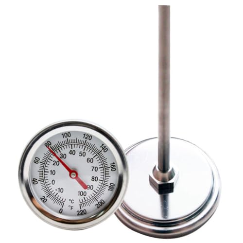 BESPORTBLE Edelstahl Bodenthermometer mit Metallsonde Präzises Gartenthermometer für Boden Komposttemperaturmessung Robustes Thermometer für Innen Außenbereich Einfach Ablesbar Langlebig BESPORTBLE Edelstahl Bodenthermometer mit Metallsonde Präzises Gartenthermometer für Boden Komposttemperaturmessung Robustes Thermometer für Innen Außenbereich Einfach Ablesbar Langlebig von BESPORTBLE