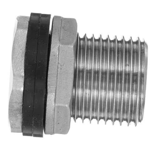 BESPORTBLE Edelstahl Gartenschlauch Adapter Npt Innengewinde zu Ght Außengewinde Auslaufsicherer Wasserbehälter Durchführungsanschluss Robuste Schlauchverbinder für Gartenbewässerung und BESPORTBLE Edelstahl Gartenschlauch Adapter Npt Innengewinde zu Ght Außengewinde Auslaufsicherer Wasserbehälter Durchführungsanschluss Robuste Schlauchverbinder für Gartenbewässerung und von BESPORTBLE