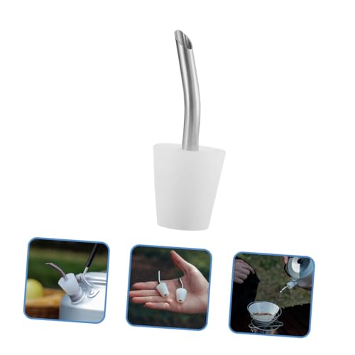 BESPORTBLE Edelstahl Kesselausgießer Verlängerung Ausgießer für Camping Wasserkocher Tragbar Leicht zu Installieren Geruchsfreies Material für Outdoor Tee Kaffeekessel BESPORTBLE Edelstahl Kesselausgießer Verlängerung Ausgießer für Camping Wasserkocher Tragbar Leicht zu Installieren Geruchsfreies Material für Outdoor Tee Kaffeekessel von BESPORTBLE