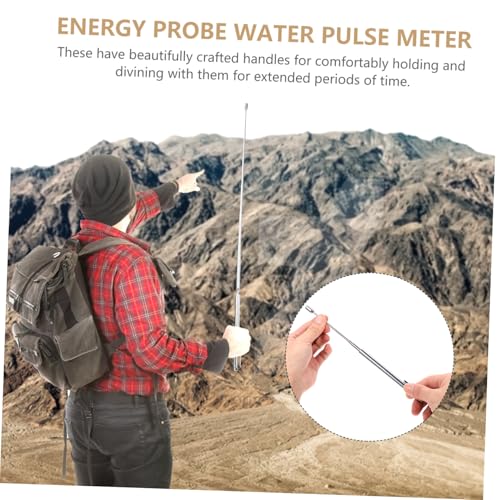 BESPORTBLE Edelstahl Teleskop Wünschelrute Leichte Langlebige Wasserortungsrute Präzise Feng Shui Messgerät Tragbar für Geobiologie und Tellurische Einfach zu Bedienen BESPORTBLE Edelstahl Teleskop Wünschelrute Leichte Langlebige Wasserortungsrute Präzise Feng Shui Messgerät Tragbar für Geobiologie und Tellurische Einfach zu Bedienen von BESPORTBLE