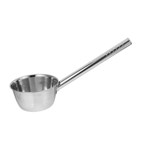 BESPORTBLE Edelstahllöffel Schöpflöffel Suppenlöffel Küchentopf Servierlöffel Tassen Wassermesslöffel Schlitzlöffel Suppenschüssel Wok Cocktail Undichtes Ausgießsieb Teelöffel von BESPORTBLE