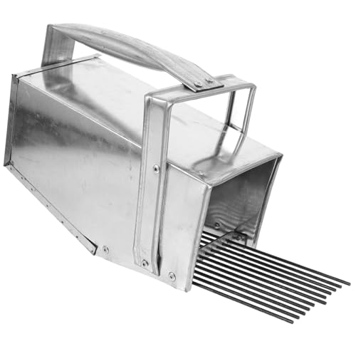 BESPORTBLE Ergonomischer Beerensammler mit Metallkamm Robuster Blaubeer Erntehelfer Leichtes Obstpflücker für Garten und Obstplantagen Praktischer Handpicker für Schonende Beerenernte BESPORTBLE Ergonomischer Beerensammler mit Metallkamm Robuster Blaubeer Erntehelfer Leichtes Obstpflücker für Garten und Obstplantagen Praktischer Handpicker für Schonende Beerenernte von BESPORTBLE