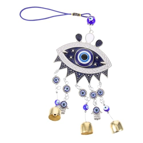 BESPORTBLE Evil Eye Wanddeko - Handgefertigte Blaue Hängedeko Für Auto Und Zuhause - Leicht Und Kompakt Ideal Für Schutz Und Stilvolle Dekoration Perfekt Als Oder Für von BESPORTBLE