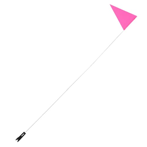 BESPORTBLE Fahrradflagge mit Robuster Fiberglasstange Hochsichtbar Orange Schnelle ohne Werkzeug für Teamfahrten und Outdoor BESPORTBLE Fahrradflagge mit Robuster Fiberglasstange Hochsichtbar Orange Schnelle ohne Werkzeug für Teamfahrten und Outdoor von BESPORTBLE