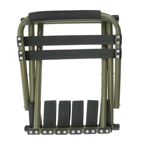 BESPORTBLE Faltbarer Campingstuhl Leicht Faltbar Robust Klappbar Tragbar für Angeln Picknick Outdoor Grün Kompakt aus Oxford Stahl von BESPORTBLE