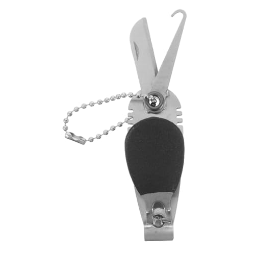 BESPORTBLE Fishing Line Cutter mit Ergonomischem Griff Multifunktionale Metall-fliegenfischer-schere für Präzises Schneiden und Hakenanpassung Leicht und Tragbar für Süß Salzwasserangler von BESPORTBLE