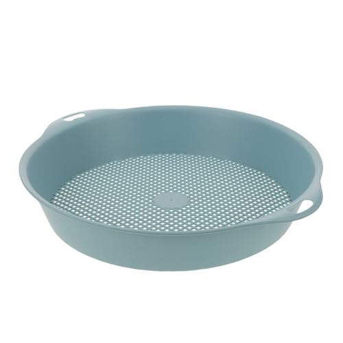 BESPORTBLE Gartenbodensieb Blau Robustes Kunststoff-sandsieb mit Maschenweite Vielseitiges Gartensieb für Bodenfilterung Kompost-sieb Kies Erdtrennung Einfach zu Reinigen BESPORTBLE Gartenbodensieb Blau Robustes Kunststoff-sandsieb mit Maschenweite Vielseitiges Gartensieb für Bodenfilterung Kompost-sieb Kies Erdtrennung Einfach zu Reinigen von BESPORTBLE