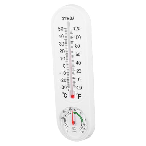 BESPORTBLE Genaues Raumthermometer und Luftfeuchtigkeitsmesser mit Hochwertigem Sensor Ablesbares Display und Tragbar für Haus Babyzimmer und Gewächshaus zur Präzisen Überwachung von von BESPORTBLE