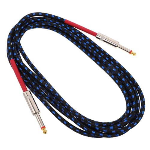 BESPORTBLE Gitarre Amp Kabel Geflochtenes Elektrisches Gitarrenkabel Rauschreduzierend Langlebig Flexibel Für Bass Effektpedal Verstärker Keyboard Audioanschluss BESPORTBLE Gitarre Amp Kabel Geflochtenes Elektrisches Gitarrenkabel Rauschreduzierend Langlebig Flexibel Für Bass Effektpedal Verstärker Keyboard Audioanschluss von BESPORTBLE