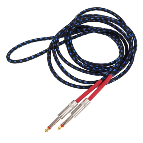 BESPORTBLE Gitarre Effektkabel Geflochtenes Instrumentenkabel Elektrisches Gitarren-amp-kabel Geräuschreduzierend Für Bass Effektpedale Keyboard Drum Mikrofon Bühnengebrauch von BESPORTBLE