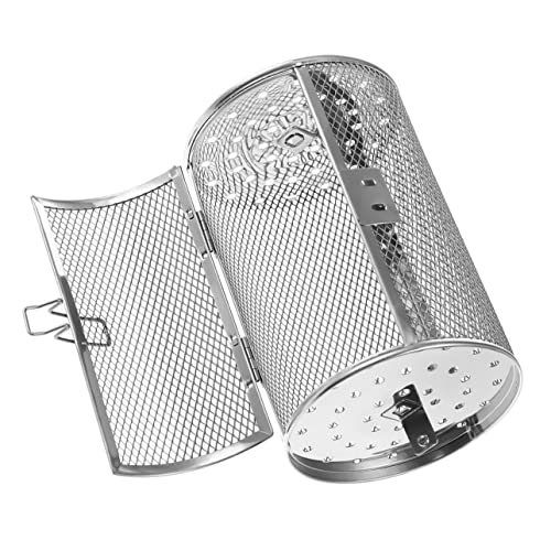 BESPORTBLE Grill Rotisserie Korb Universeller Drehspieß für Luftfritteuse und Backofen Rotation für Gemüse Nüsse BESPORTBLE Grill Rotisserie Korb Universeller Drehspieß für Luftfritteuse und Backofen Rotation für Gemüse Nüsse von BESPORTBLE
