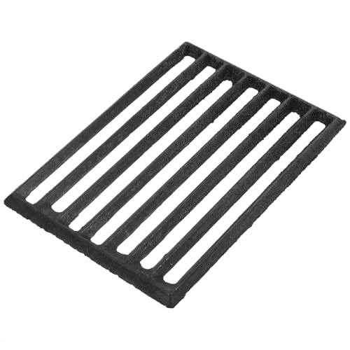 BESPORTBLE Gusseisen Feuerrost Robustes Metall Kaminrost Dicke Feuerstelle Feuerkorb Grillrost für Holzofen Effiziente Luftzirkulation und Hohe Tragfähigkeit BESPORTBLE Gusseisen Feuerrost Robustes Metall Kaminrost Dicke Feuerstelle Feuerkorb Grillrost für Holzofen Effiziente Luftzirkulation und Hohe Tragfähigkeit von BESPORTBLE