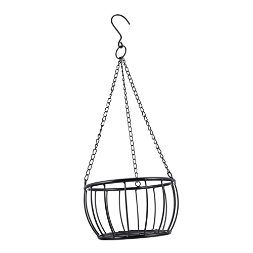 BESPORTBLE Hängender Blumentopf Aus Eisen Stilvolle Pflanzenampel Für Innen Und Außen Installieren Für Balkon Und Garten Mittlere Dekorativ Und Funktional BESPORTBLE Hängender Blumentopf Aus Eisen Stilvolle Pflanzenampel Für Innen Und Außen Installieren Für Balkon Und Garten Mittlere Dekorativ Und Funktional von BESPORTBLE