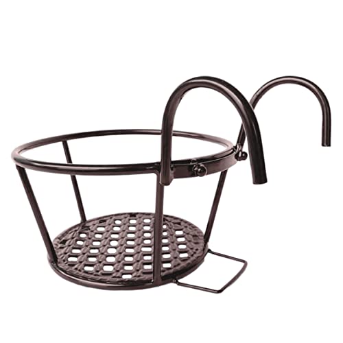 BESPORTBLE Hängendes Geländer Blumentopfständer Eisen Blumentopfstütze Pflanzhalter Blumentopfregal Dekorativ Für Zuhause Bronze BESPORTBLE Hängendes Geländer Blumentopfständer Eisen Blumentopfstütze Pflanzhalter Blumentopfregal Dekorativ Für Zuhause Bronze von BESPORTBLE