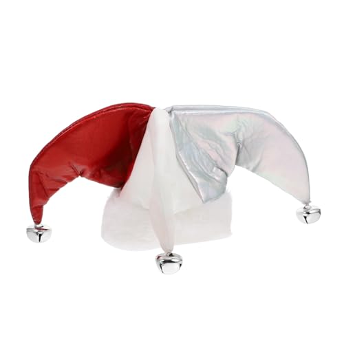 BESPORTBLE Halloween Clown Hut für Haustiere Plüsch Kostüm Cosplay Party Zubehör Haustierhut mit Festival Motiv für Hunde Katzen Halloween Tierdeko von BESPORTBLE