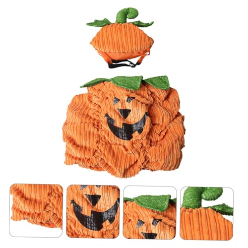 BESPORTBLE Halloween Haustierkostüm Kürbis Warmes Bequemes Kostüm für Kleine bis Mittelgroße Hunde Langlebiges Material Modisches Design für Halloween Partys BESPORTBLE Halloween Haustierkostüm Kürbis Warmes Bequemes Kostüm für Kleine bis Mittelgroße Hunde Langlebiges Material Modisches Design für Halloween Partys von BESPORTBLE