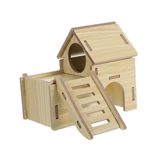 BESPORTBLE Hamsterhaus aus Holz Sicheres Versteck und Spielplatz für Zwerghamster und Kleine Haustiere Dekoratives Hamster Habitat Zubehör Einfache Installation Komfortables Rückzugsort im BESPORTBLE Hamsterhaus aus Holz Sicheres Versteck und Spielplatz für Zwerghamster und Kleine Haustiere Dekoratives Hamster Habitat Zubehör Einfache Installation Komfortables Rückzugsort im von BESPORTBLE