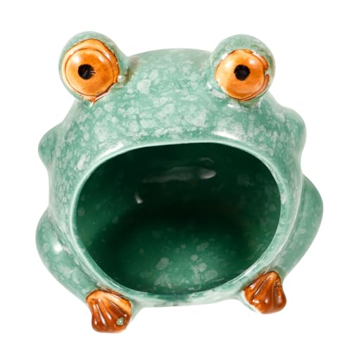 BESPORTBLE Keramik Hamsternest Für Kühle Sommer Dekoratives Versteck Aus Keramikmaterial Leicht Abwischbar Und Sicher Für Kleine Haustiere von BESPORTBLE