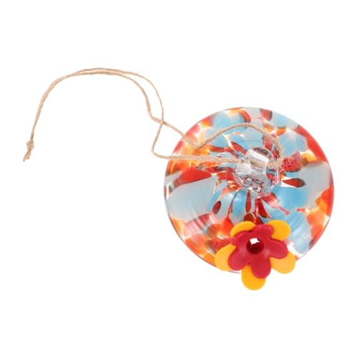 BESPORTBLE Handgefertigter Hummingbird Futterspender Eleganter Tropfen Design Hängend für Garten und Balkon Fördert Umweltbewusstsein und Familienaktivitäten Einfach zu Reinigen von BESPORTBLE