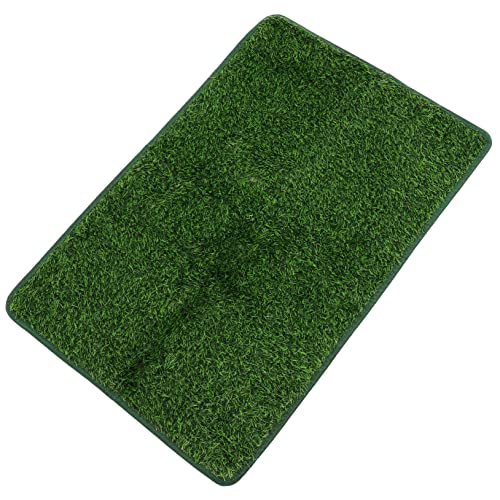 BESPORTBLE Haustiermatte Wurf Hund Hund Gras Pad Hund Pinkelt Gras Hundeunterlage Hundedecke Welpen Pads Teppich Welpenspielmatte Hundegras Cool Gießen Green von BESPORTBLE