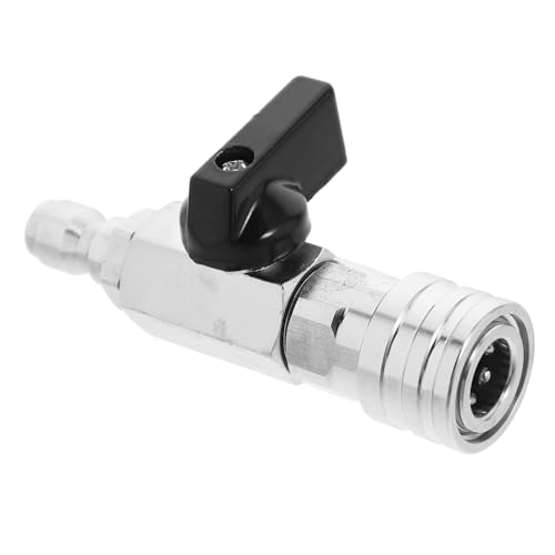 BESPORTBLE Hochdruckreiniger Kugelhahn Edelstahl Ventil für Autowäsche Gartenschlauch Zubehör Robust Langlebig für Hochdruckreinigung und Radiatorpflege BESPORTBLE Hochdruckreiniger Kugelhahn Edelstahl Ventil für Autowäsche Gartenschlauch Zubehör Robust Langlebig für Hochdruckreinigung und Radiatorpflege von BESPORTBLE