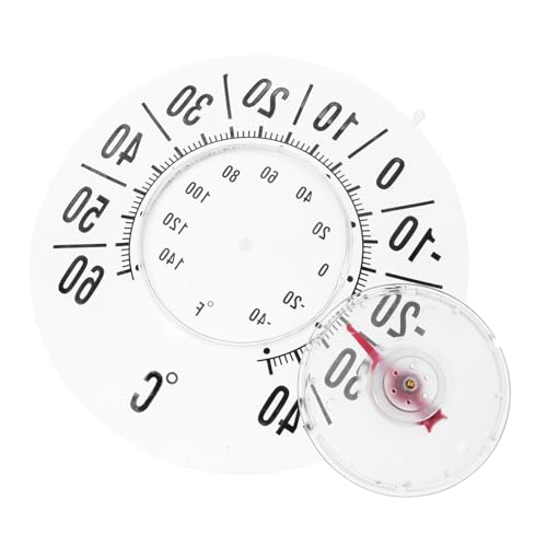 BESPORTBLE Hochpräzises Fensterthermometer mit Saugnapf Klein und Tragbar Geeignet für Innen Außenbereiche für Babyzimmer Sauna und Garten Praktisches Haushalts-temperaturmessgerät von BESPORTBLE