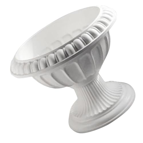BESPORTBLE Romantischer Römischer Blumentopf Aus Kunststoff Eleganter Pflanzer Für Veranda Und Garten Für Hochzeiten Und Dekoration ø Retro-Design Für Blumen Und Pflanzen von BESPORTBLE