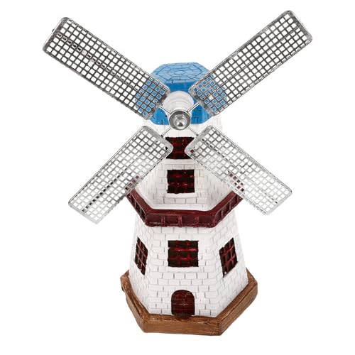 BESPORTBLE Rustikale Windmühlen Dekoration Aus Holz Vintage Windmühlen Ornament Für Schreibtisch Kleiner Windmühle Statue Im Europäischen Design Für Zuhause Und Büro Einzigartiges von BESPORTBLE